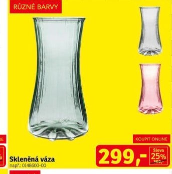 Skleněná váza