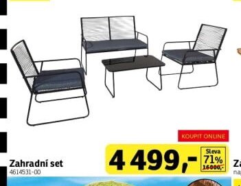 Zahradní set