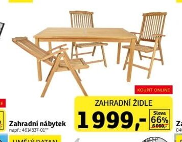 Zahradní nábytek