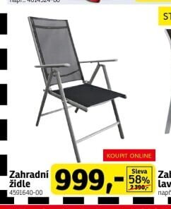 Zahradní židle