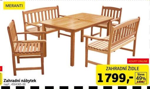 Zahradní nábytek