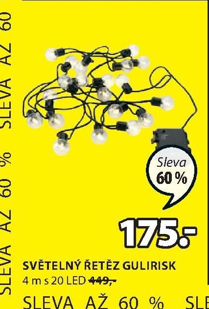 SVĚTELNÝ ŘETĚZ GULIRISK