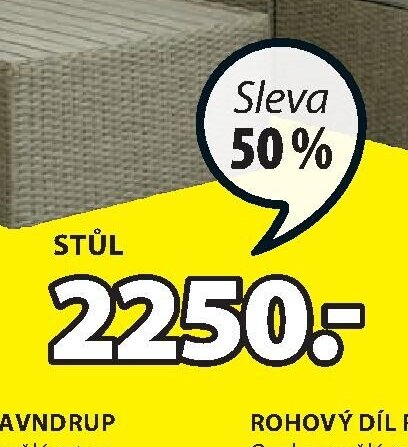 Modulový stůl RAVNDRUP