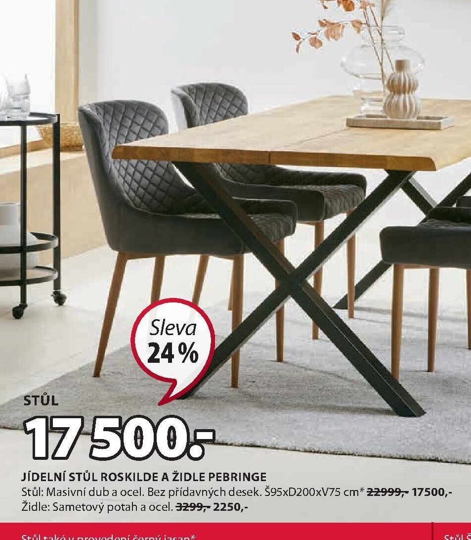 JÍDELNÍ STŮL ROSKILDE