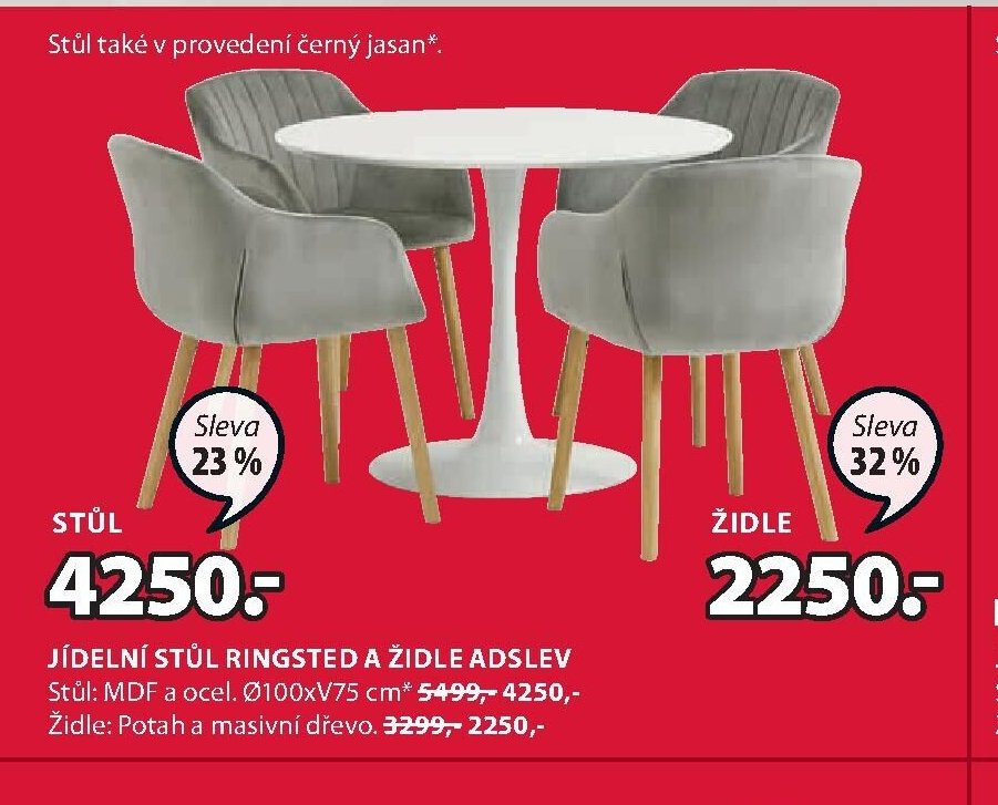 JÍDELNÍ STŮL RINGSTED