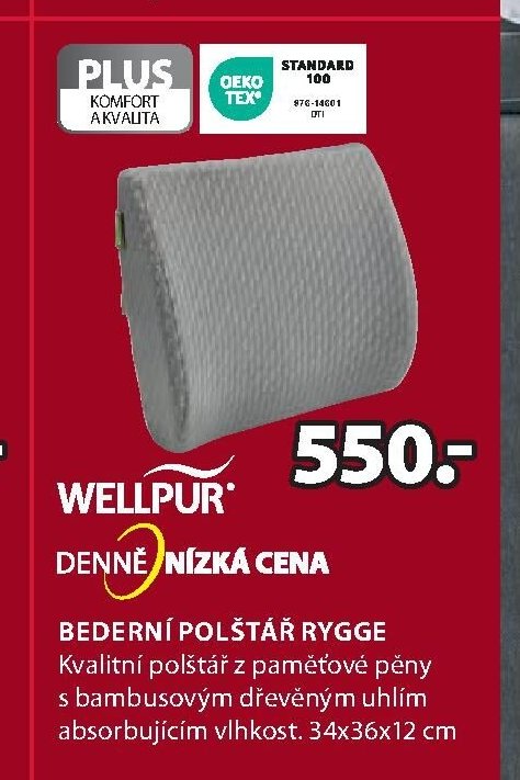 BEDERNÍ POLŠTÁŘ RYGGE - Jysk aktualniletaky.eu