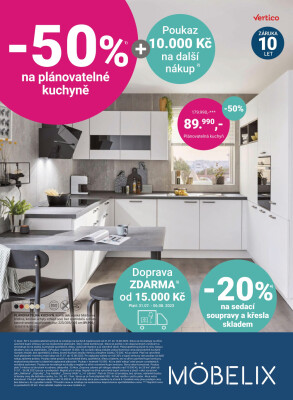 aktuální leták Möbelix 31.7.2023-13.8.2023