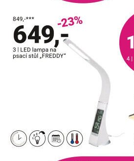 LED lampa na psací stůl „FREDDY“