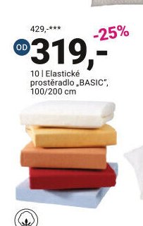 Elastické prostěradlo BASIC