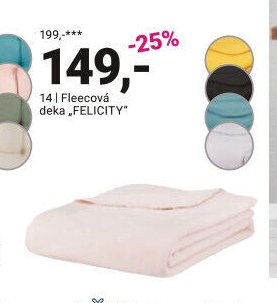 Fleecová deka FELICITY