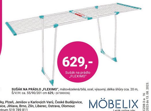 Sušák na prádlo FLEXIMO