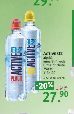 ACTIVE O2 alpská minerální voda