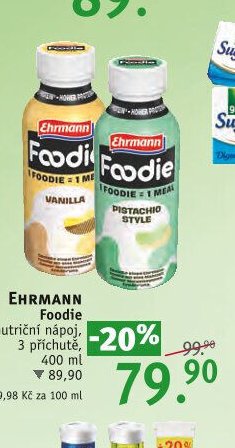EHRMANN Foodie nutriční nápoj