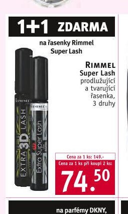 Rimmel Super Lash řasenka
