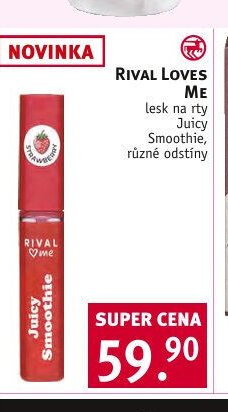 Rival Loves Me lesk na rty Juicy Smoothie