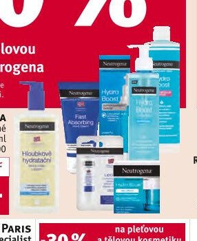 Neutrogena tělové mléko, různé druhy, 400 ml