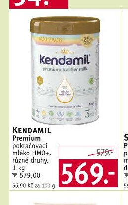 KENDAMIL Premium pokračovací mléko