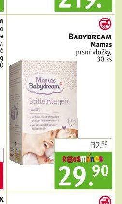 Babydream Mamas prsní vložky