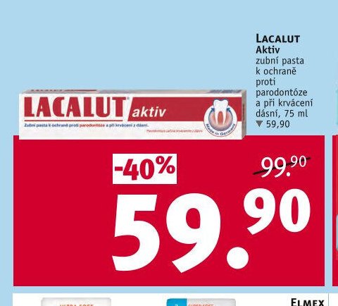 LACALUT Aktiv zubní pasta