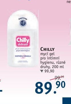 CHILLY mycí gel pro intimní hygienu