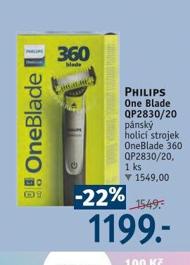 PHILIPS One Blade QP2830/20 pánský holicí strojek