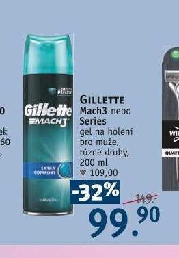 GILLETTE Series gel na holení pro muže