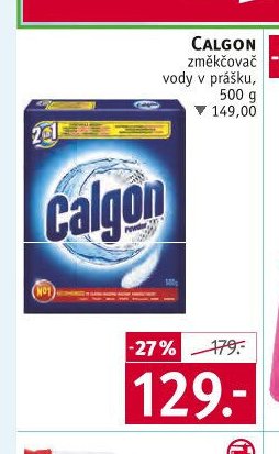 Calgon změkčovač vody v prášku, 500 g