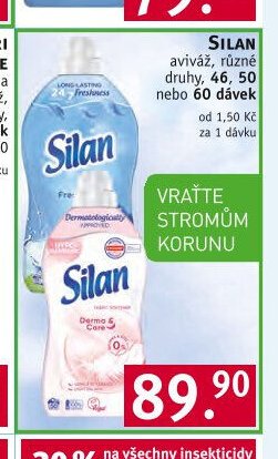 Silan aviváž, různé druhy, 46, 50 nebo 60 dávek