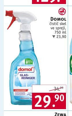 Domol čistič skel ve spreji, 750 ml