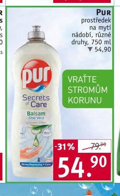Pur prostředek na mytí nádobí