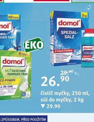 domol čistič myčky