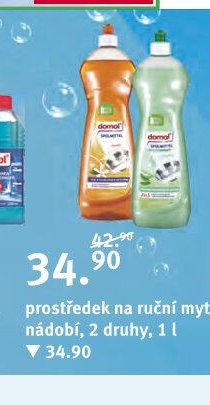 domol prostředek na ruční mytí nádobí