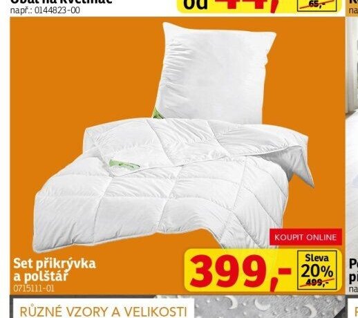 Set přikrývka a polštář