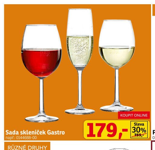 Sada skleniček Gastro