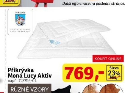 Přikrývka Mona Lucy Aktiv