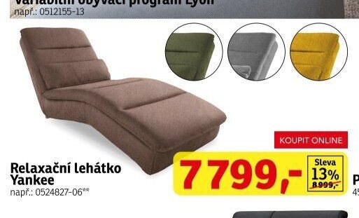 Relaxační lehátko Yankee