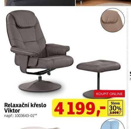 Relaxační křeslo Viktor