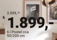 Postel cca 90/200 cm