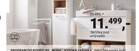 Skříňka pod umyvadlo