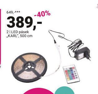 2 | LED pásek „KARL“