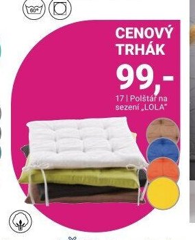 Polštář na sezení LOLA