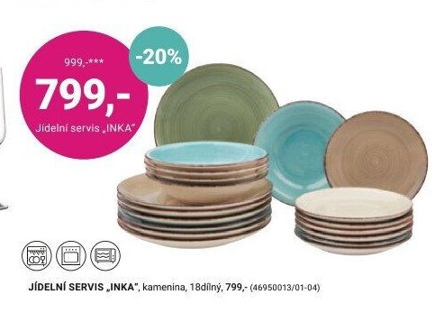 Jídelní servis INKA