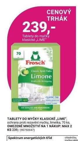 Tablety do myčky klasické LIME