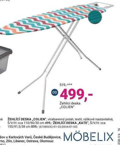 Žehlicí deska COLIEN