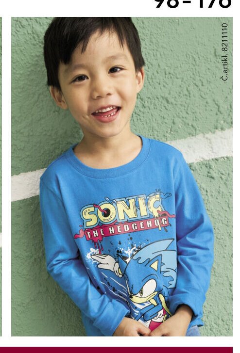 Tričko s dlouhým rukávem - Sonic