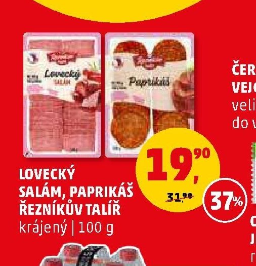 LOVECKÝ SALÁM, PAPRIKÁŠ ŘEZNÍKŮV TALÍŘ - Penny Market aktualniletaky.eu