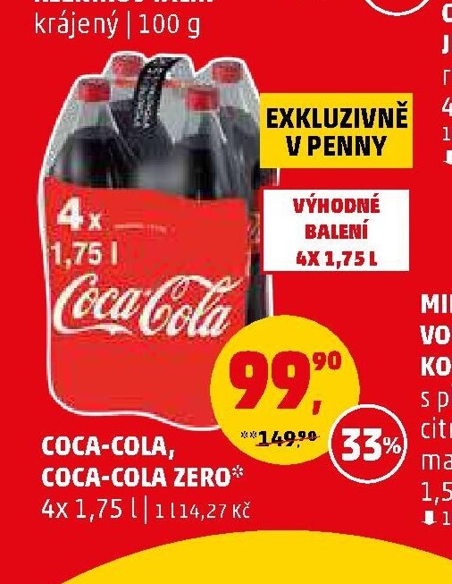 COCA-COLA, COCA-COLA ZERO - Penny Market aktualniletaky.eu