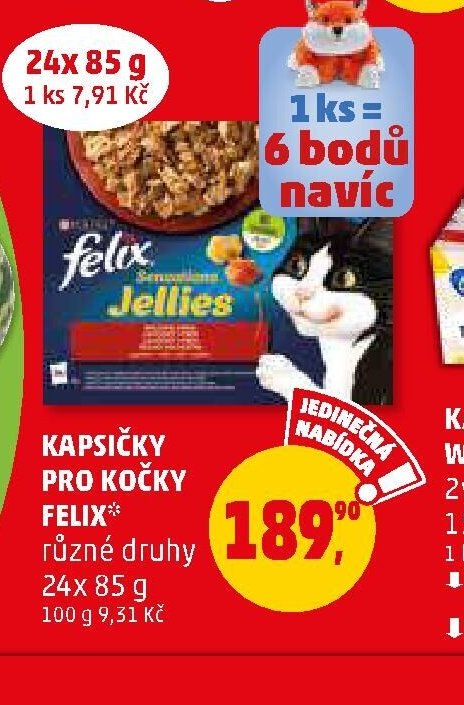 KAPSIČKY PRO KOČKY FELIX - Penny Market aktualniletaky.eu