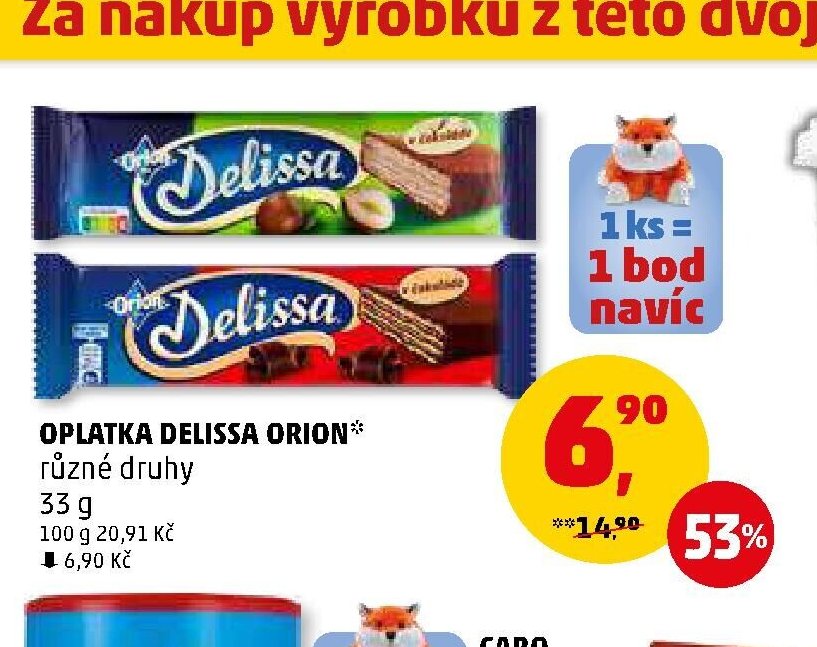 OPLATKA DELISSA ORION - Penny Market aktualniletaky.eu