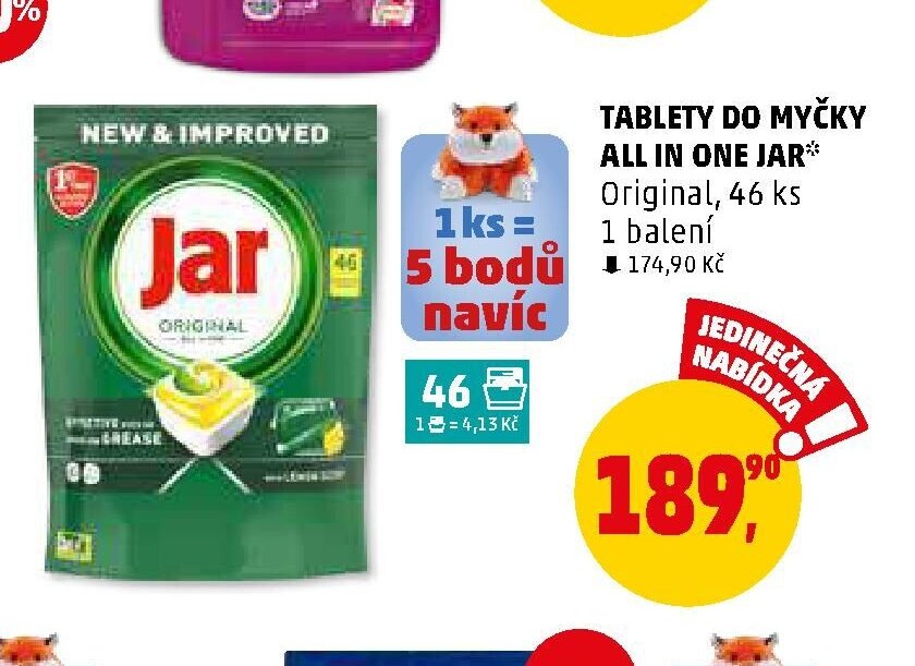 Tablety do myčky All in one Jar - Penny Market aktualniletaky.eu